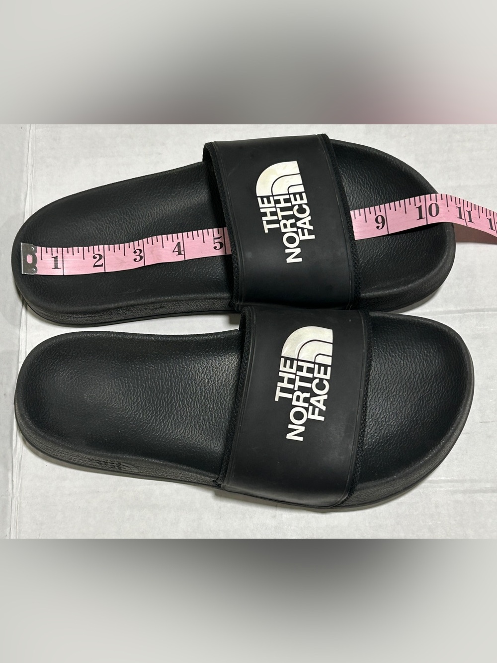 The North Face Black Slide Sandals with Logo - Picture 8 of 9